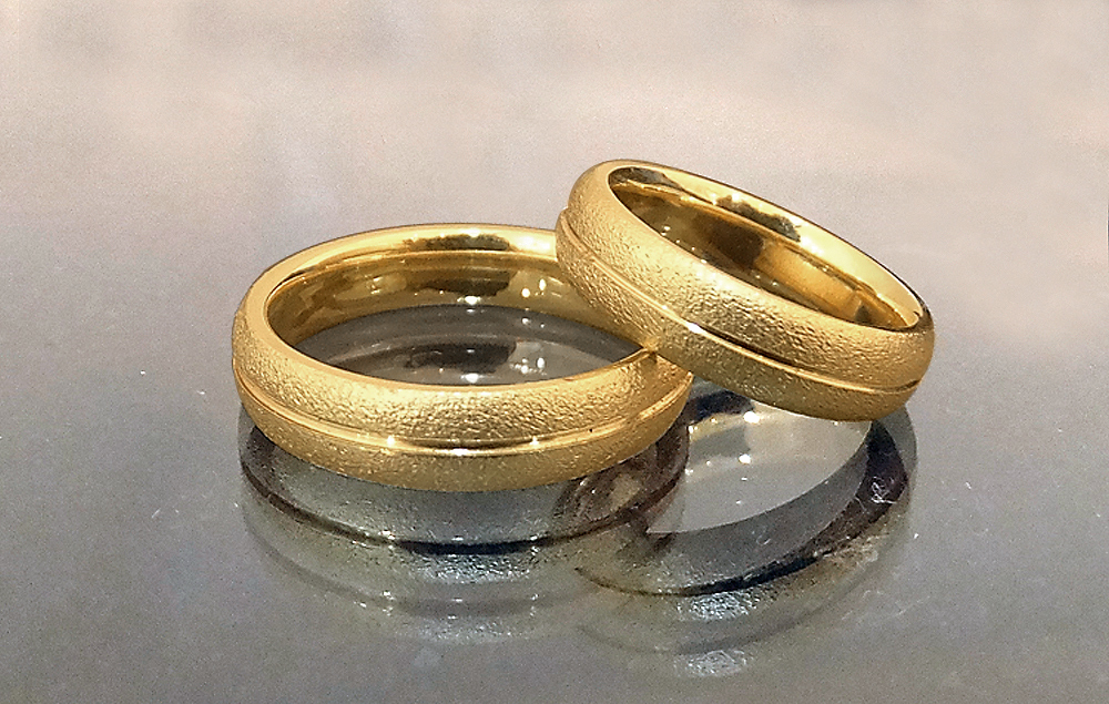 Anillo matrimonio oro amarillo