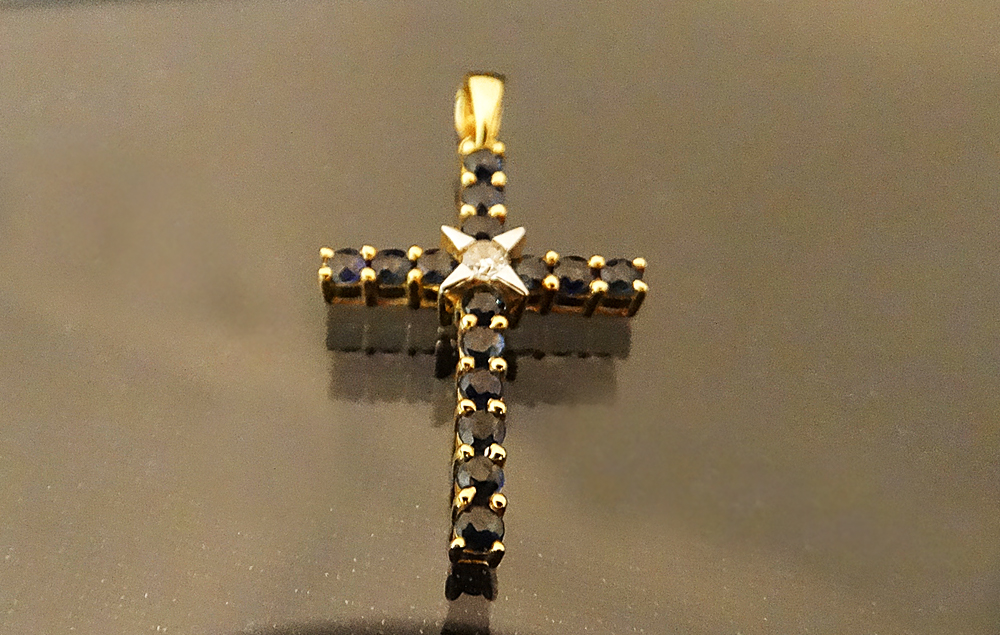Cruz oro Amarillo