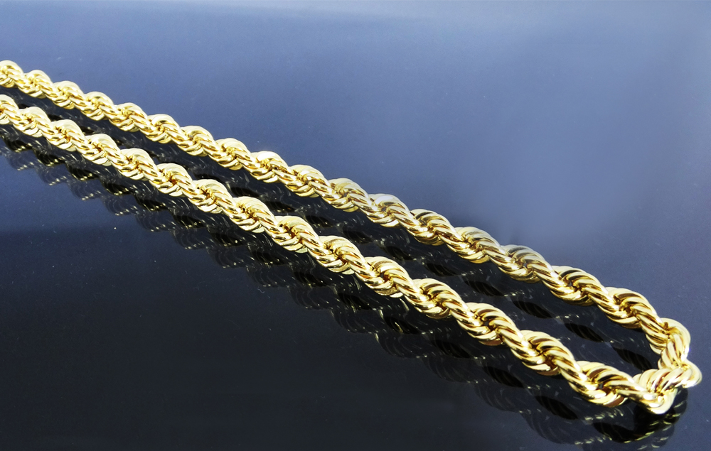  Cadena de oro amarillo